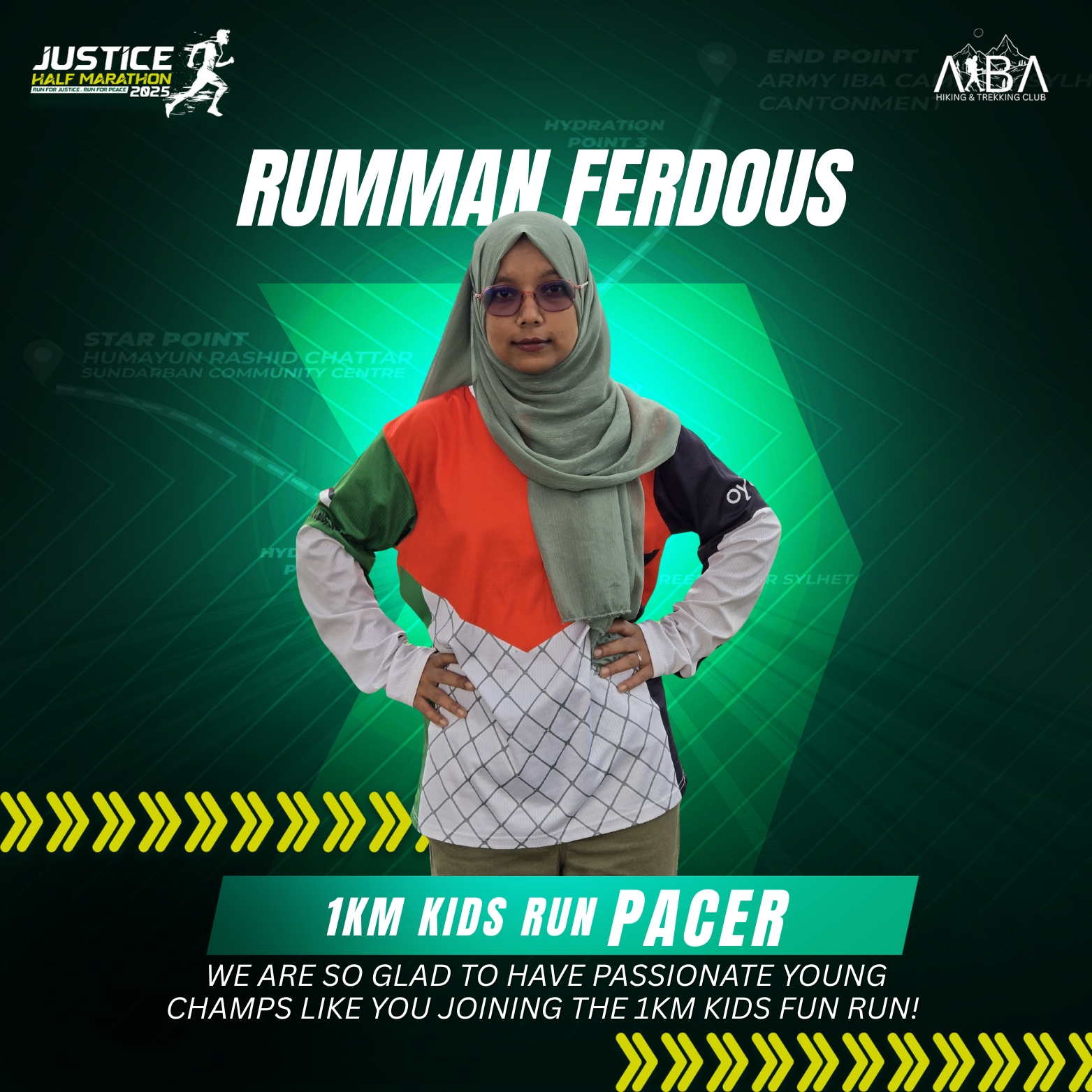 1KM Kids Run Pacer - 𝗥𝘂𝗺𝗺𝗮𝗻 𝗙𝗲𝗿𝗱𝗼𝘂𝘀